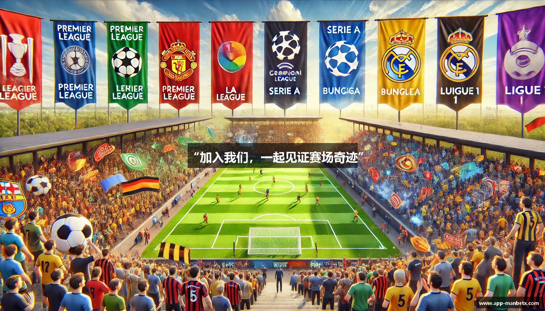 “加入我们，一起见证赛场奇迹”